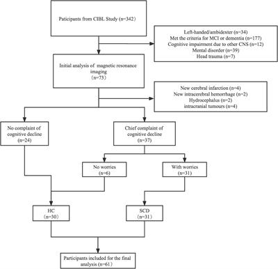 The characteristics of arterial spin labeling cerebral blood flow in patients with subjective cognitive decline: The Chinese imaging, biomarkers, and lifestyle study